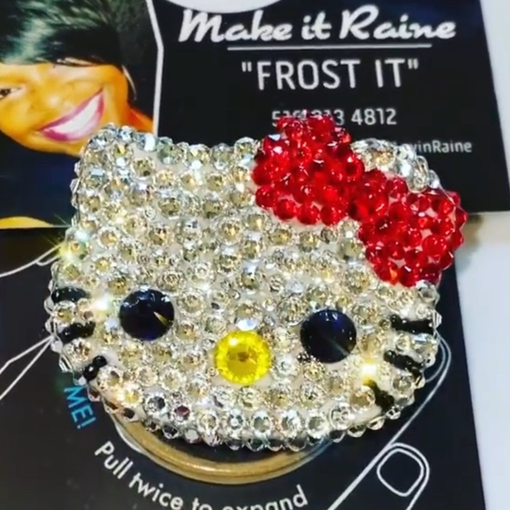 💎Hello Kitty -Air Bag Cell Phone Bracket - crystallized. - Picture 8 of 8